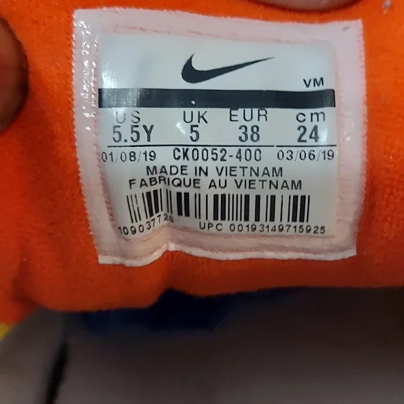 Nike Air Max 97 Summer Pack Running Sneakers Size 5.5 Youth Women’s Size 7 - Picture 10 of 10